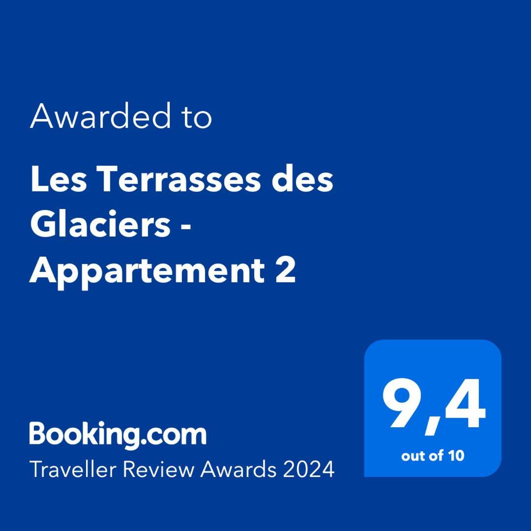 Les Terrasses Des Glaciers - Appartement 2 Шамоні Екстер'єр фото